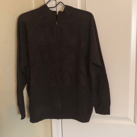 Brown mock neck sweater!🔥 - Picture 2 of 4